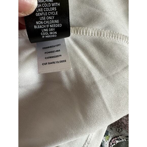 Torrid Midi Wash Gauze Tiered Dress Chessie Linework Floral Tank Pockets Size 2X - Picture 7 of 7